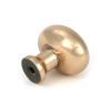 Polished Bronze Moore Cabinet Knob - 32mm