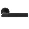 Serozzetta Trend Lines Lever On Rose   - Matt Black