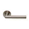 Steelworx Crown Knurled Lever - Satin Stainless Steel