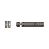 Heritage Brass Door Bolt Flat 6" Matt Bronze finish