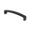 Black 5 1/2" Ribbed Pull Handle