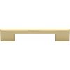 Heritage Brass Cabinet Pull Victorian Design 128mm CTC Satin Brass finish