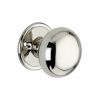 Cottage Large 50mm Rim/Mortice Door Knob Polished Nickel