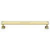 Heritage Brass Cabinet Pull Pyramid Design 203mm CTC Polished Brass Finish