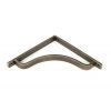 Burnished Brass Abingdon Shelf Bracket (200mm x 200mm)