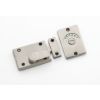 Indicator Bolt Latch Satin Nickel