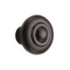 Black Iron Rustic Cabinet Knob Bead Design 38mm