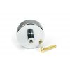 Polished Chrome Brompton Cabinet Knob - 38mm (No rose)