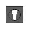 Sorrento Euro Square Escutcheon Matt Black finish