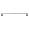 Heritage Brass Cabinet Pull Metro Design 254mm CTC Satin Chrome Finish