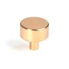 Polished Bronze Kelso Cabinet Knob - 32mm (No rose)