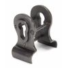 Aged Bronze 50mm Euro Door Pull (Back to Back fixings)