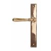 Polished Bronze Newbury Slimline Lever Latch Set