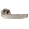 Steelworx Swl Berlino Lever On Rose - Satin Stainless Steel