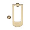 Heritage Brass Door Knocker Satin Brass finish