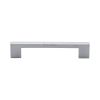 Heritage Brass Cabinet Pull Metro Design 128mm CTC Satin Chrome Finish