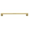 Heritage Brass Cabinet Pull Metro Design 256mm CTC Polished Brass Finish