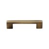 Heritage Brass Cabinet Pull Metro Design 96mm CTC Antique Brass Finish