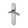 Sorrento Door Handle Lever Latch Tosca Design Polished Chrome finish