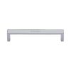 Heritage Brass Cabinet Pull Wide Metro Design 152mm CTC Polished Chrome Finish