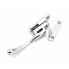 Polished Chrome Night-Vent Locking Peardrop Fastener - LH