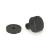 Matt Black Brompton Cabinet Knob - 25mm (Plain)