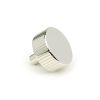 Polished Nickel Judd Cabinet Knob - 38mm (No rose)