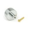 Satin Chrome Kelso Cabinet Knob - 32mm (No rose)