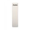 Finger Plate Push - Bright Stainless Steel