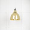 Smooth Brass Brindley Pendant