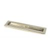 Polished Nickel 250mm Art Deco Rectangular Pull