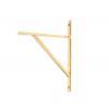 Polished Brass Chalfont Shelf Bracket (260mm x 200mm)