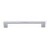 Heritage Brass Cabinet Pull Metro Design 192mm CTC Polished Chrome Finish