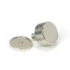 Polished Nickel Brompton Cabinet Knob - 32mm (Plain)