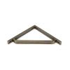 Burnished Brass Barton Shelf Bracket (150mm x 150mm)