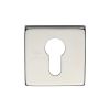 Square Euro Escutcheon Polished Finish