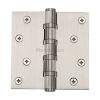 Heritage Brass Hinge Brass with Ball Bearing 4" x 4" Satin Nickel finish