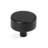 Matt Black Kelso Cabinet Knob - 38mm (No rose)