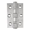 Eclipse 14852 - 76x51x2mm SSS Ball Bearing Hinge Grade 7 - (Pair) - Satin Stainless Steel