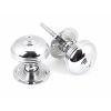 Polished Chrome 63mm Prestbury Mortice/Rim Knob Set