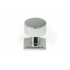 Polished Chrome Kelso Cabinet Knob - 25mm (Square)