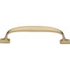 Heritage Brass Cabinet Pull Durham Design 128mm CTC Satin Brass Finish