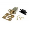 Satin Brass 2½" Heavy Duty Tubular Deadbolt