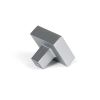 Satin Chrome Albers Cabinet Knob - 35mm