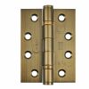 Eclipse PK854MAB - 102x76x3mm MAB Ball Bearing Hinge Grade 13 - (3 Pack) - Antique Brass