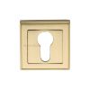 Heritage Brass Euro Profile Cylinder Escutcheon Satin Brass finish