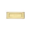 Heritage Brass Letterplate 8" x 3" Polished Brass finish