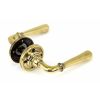 Aged Brass Newbury Lever on Rose Set - U