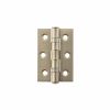 Atlantic CE Fire Rated Grade 7 Ball Bearing Hinges 3" x 2" x 2mm - Satin Nickel (Pair)