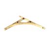 Aged Brass Tyne Shelf Bracket (314mm x 250mm)